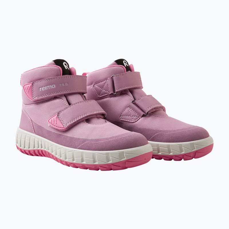 Stivali Reima Patter 2.0 per bambini grigio rosa 3