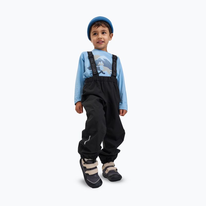 Stivale a piedi nudi Reima per bambini Viikari soft nero 8