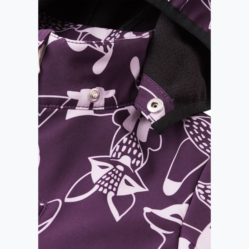 Tuta softshell per bambini Reima Nurmes deep deep purple 5