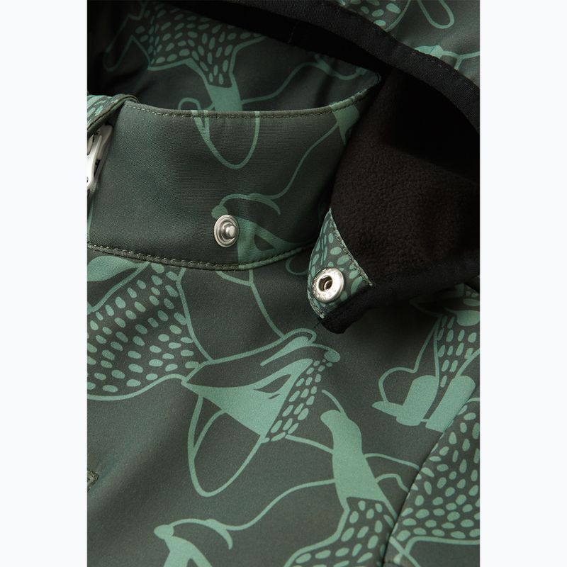 Tuta softshell da bambino Reima Nurmes verde timo più profondo 5