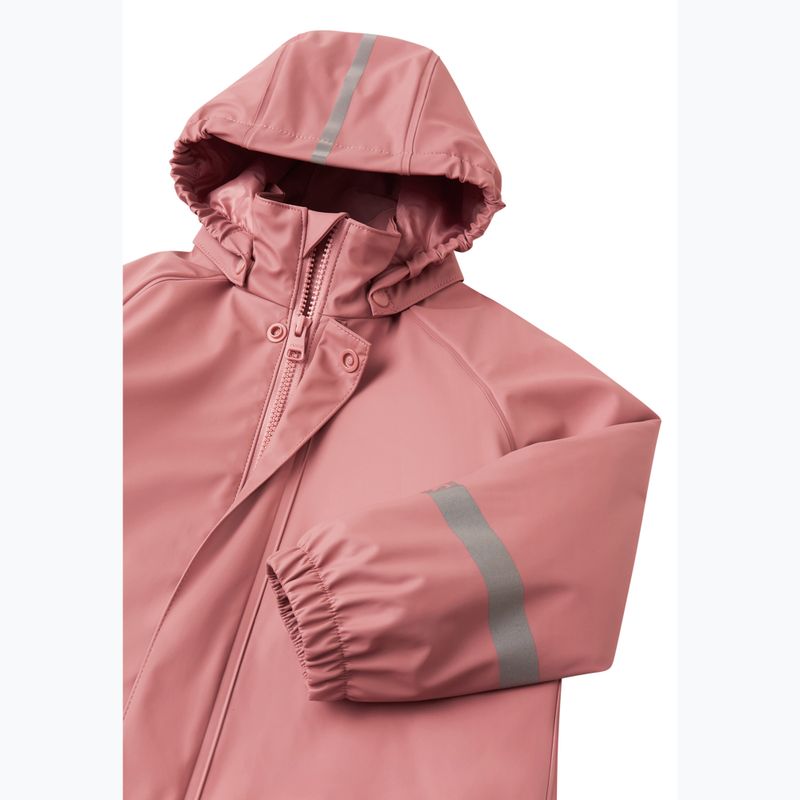 Tuta antipioggia per bambini Reima Rapakko rose blush 3