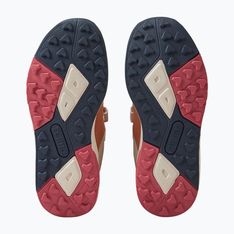 Stivali a piedi nudi per bambini Reima Enkkari peanut marrone 5