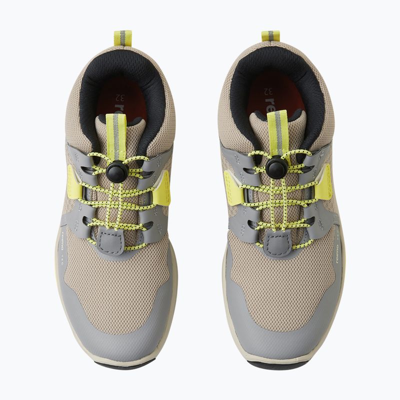 Stivali a piedi nudi per bambini Reima Kiritin, beige terroso 8