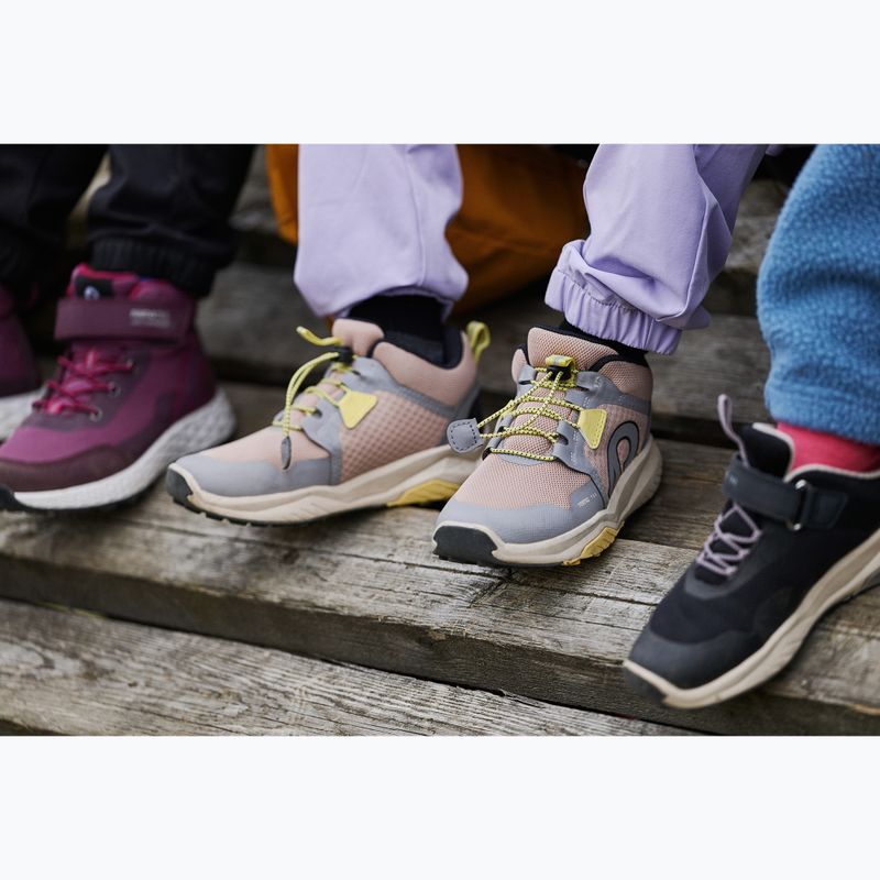 Stivali a piedi nudi per bambini Reima Kiritin, beige terroso 11