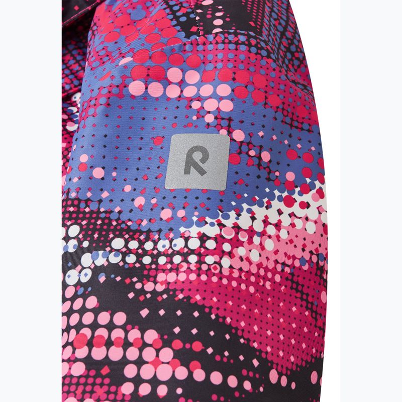 Giacca da sci per bambini Reima Kiiruna rosa lampone 8