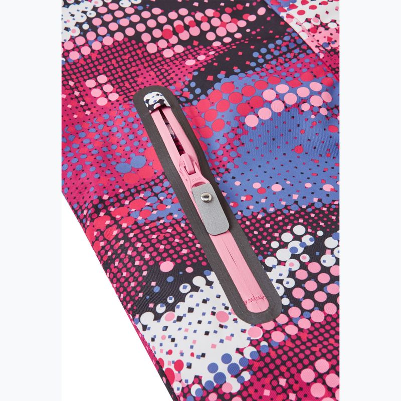 Giacca da sci per bambini Reima Kiiruna rosa lampone 9