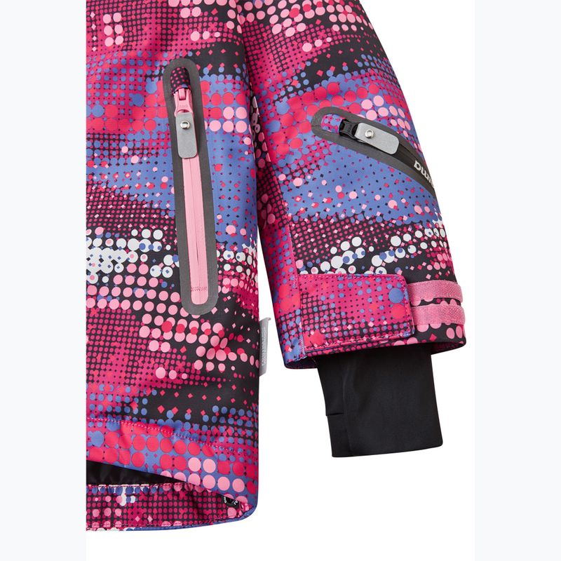 Giacca da sci per bambini Reima Kiiruna rosa lampone 10