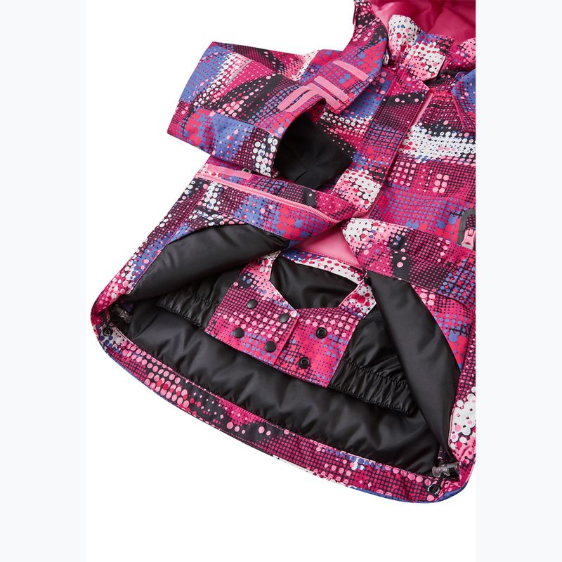 Giacca da sci per bambini Reima Kiiruna rosa lampone 11