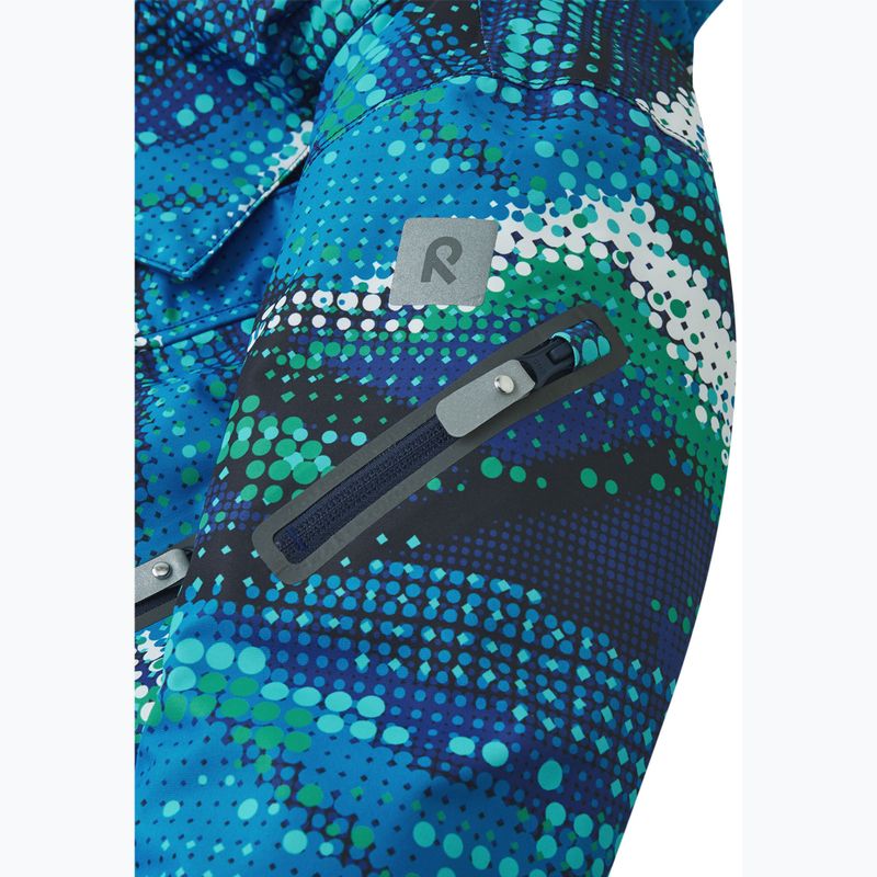 Tuta da sci per bambini Reima Reach lilla blu crepuscolo 8