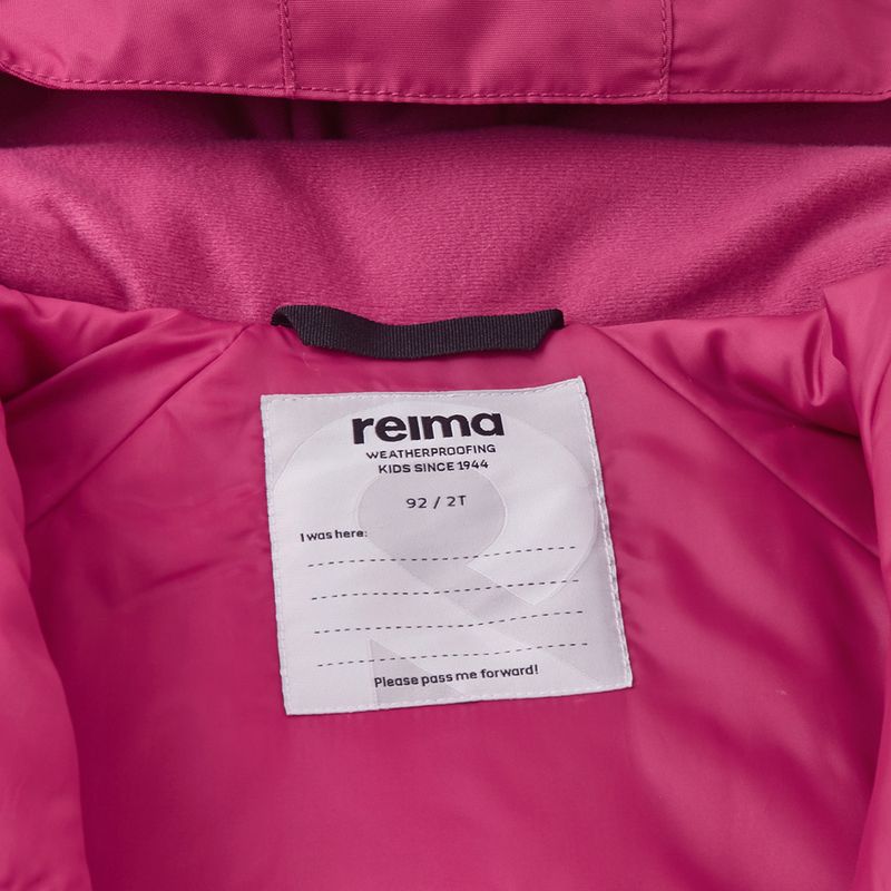 Tuta softshell per bambini Reima Puhuri rosy berry 6