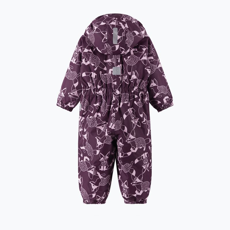 Tuta per bambini Reima Puhuri deep purple 2