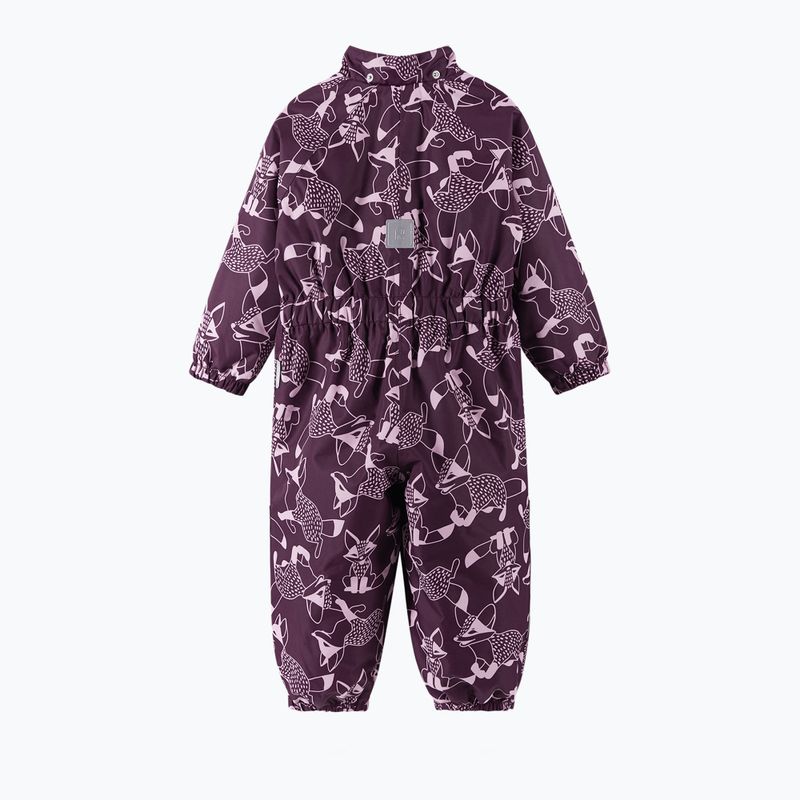Tuta per bambini Reima Puhuri deep purple 3