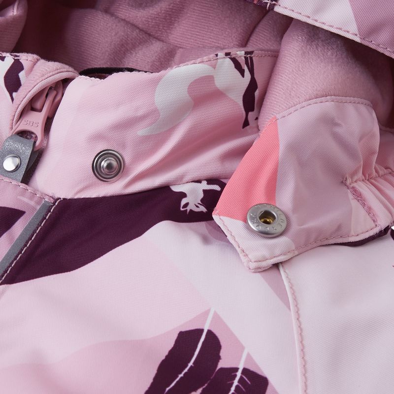 Tuta per bambini Reima Puhuri grigio rosa 5