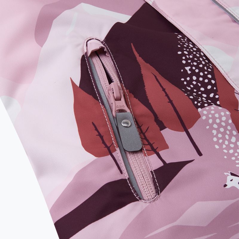 Tuta per bambini Reima Puhuri grigio rosa 7