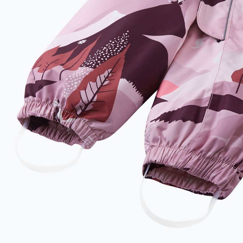 Tuta per bambini Reima Puhuri grigio rosa 8