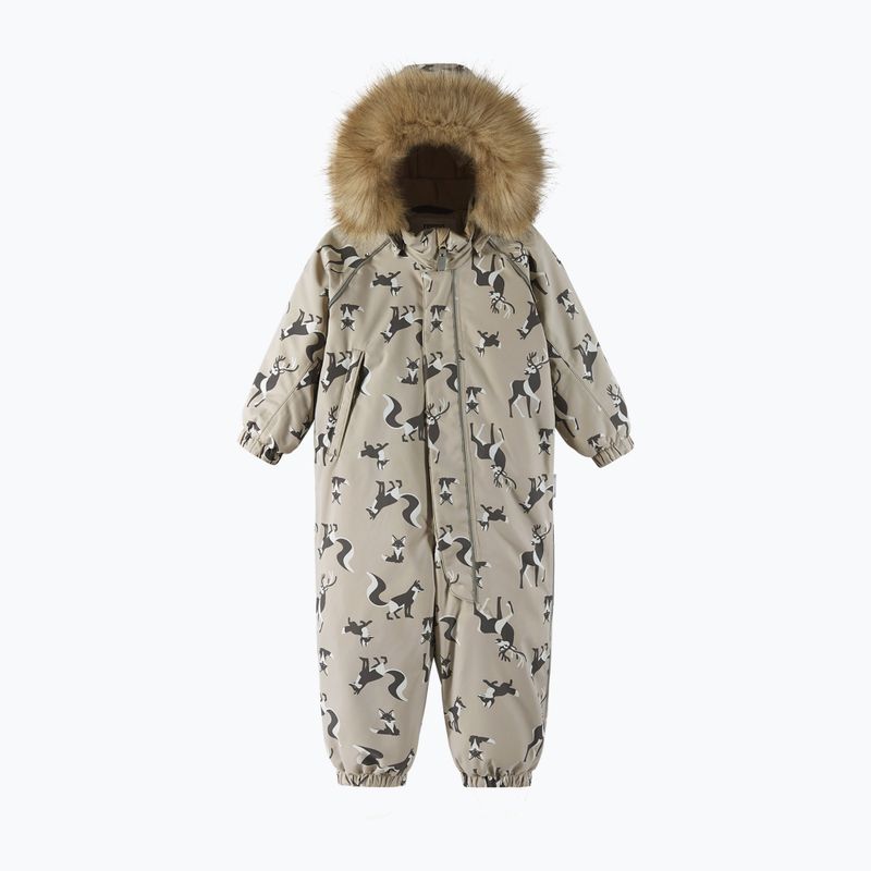 Tuta per bambini Reima Lappi beige terroso