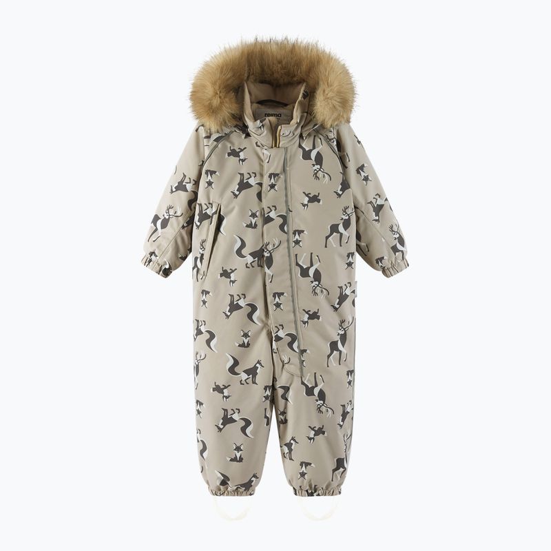 Tuta per bambini Reima Lappi beige terroso 2