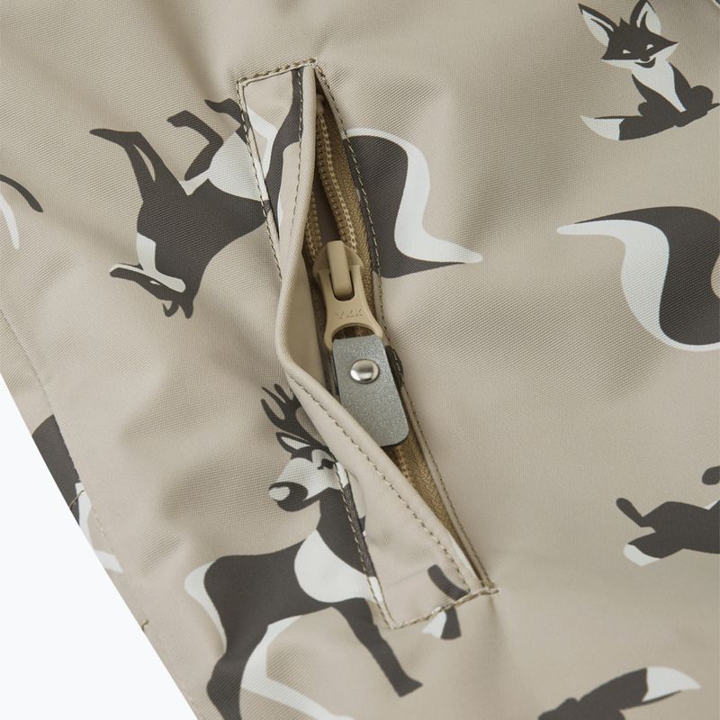 Tuta per bambini Reima Lappi beige terroso 7
