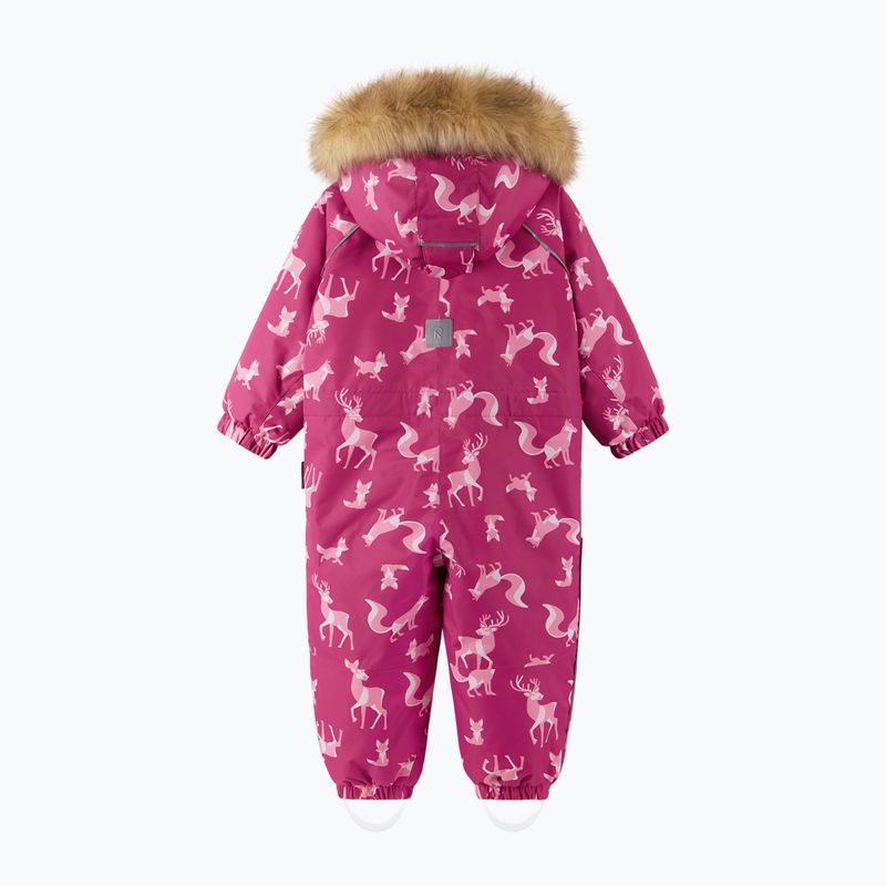 Tuta per bambini Reima Lappi rosa di bosco 2