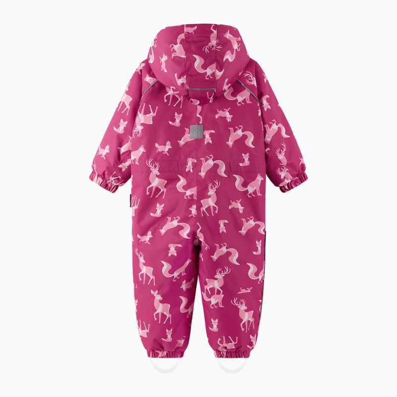 Tuta per bambini Reima Lappi rosa di bosco 3