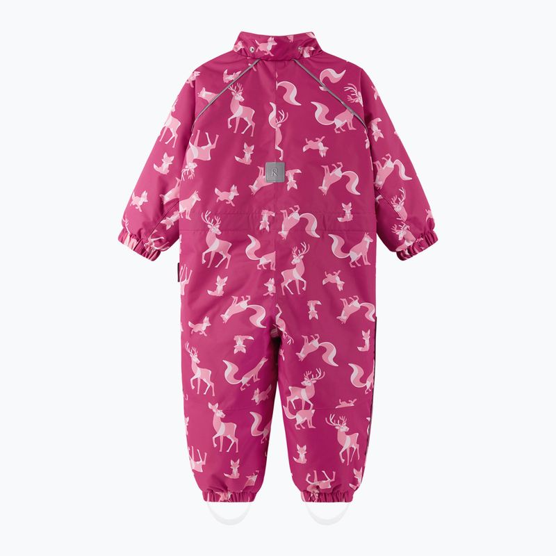 Tuta per bambini Reima Lappi rosa di bosco 4