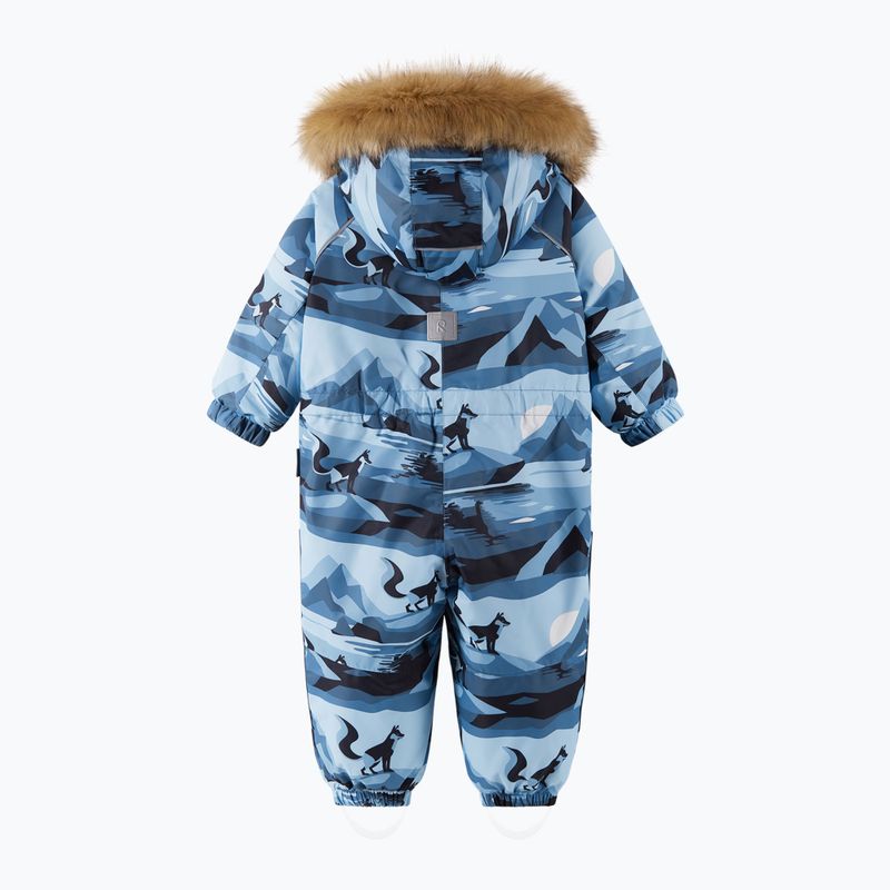 Tuta per bambini Reima Lappi frozen blue 2