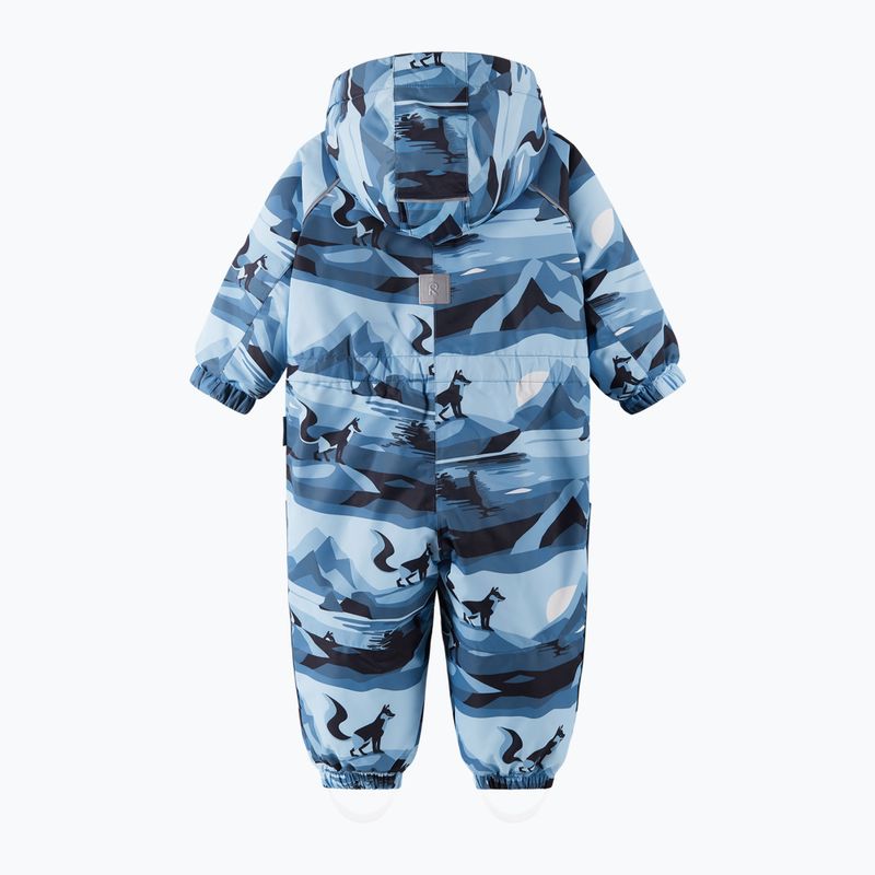 Tuta per bambini Reima Lappi frozen blue 3
