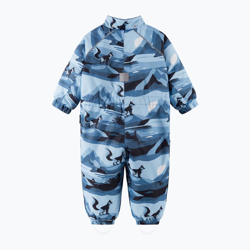 Tuta per bambini Reima Lappi frozen blue 4