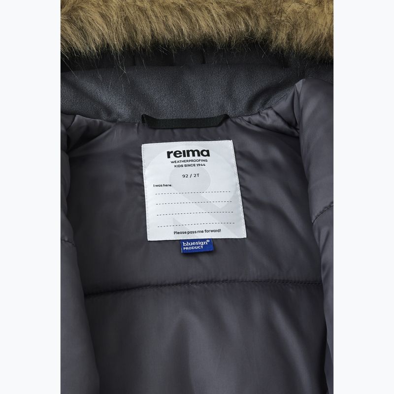 Tuta per bambini Reima Gotland soft black 8