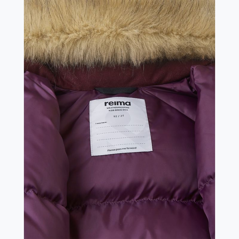 Tuta per bambini Reima Aapua deep purple 5
