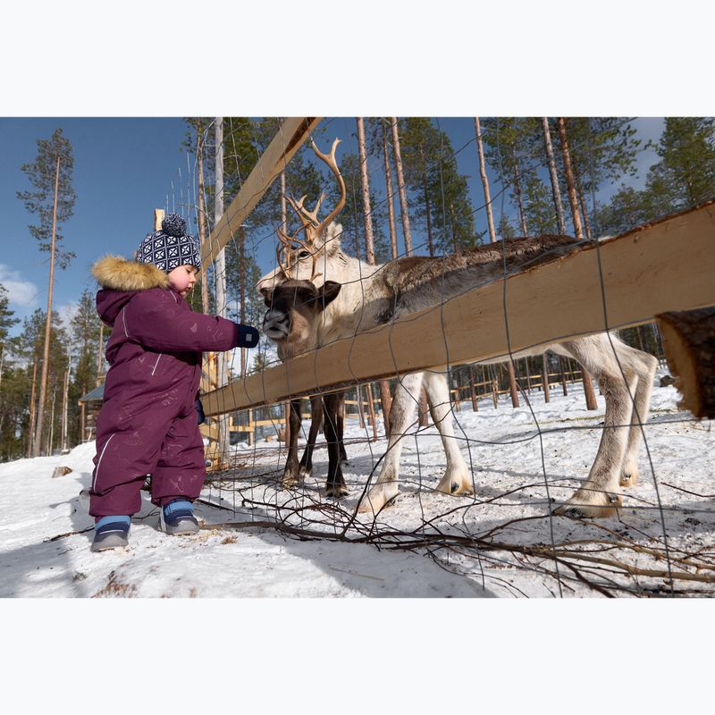 Tuta per bambini Reima Aapua deep purple 10