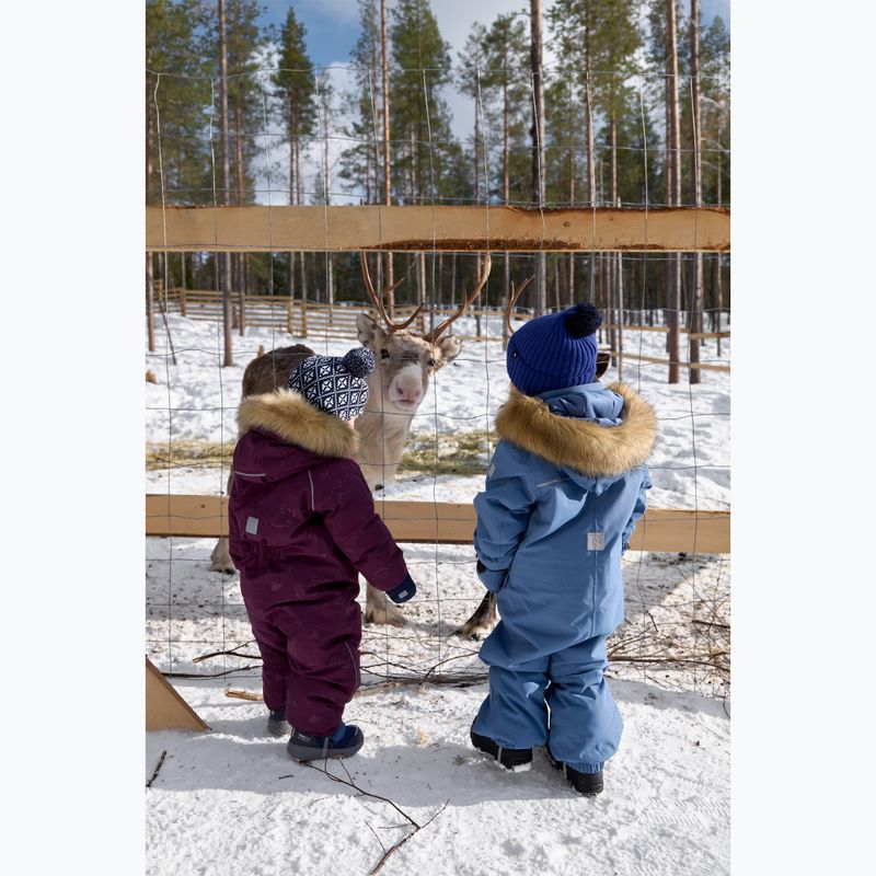 Tuta per bambini Reima Aapua deep purple 12