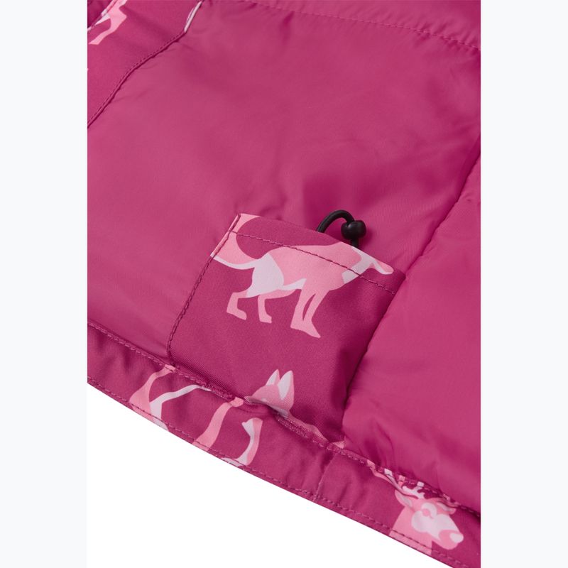 Giacca per bambini Reima Parkkila rosa di bosco 11