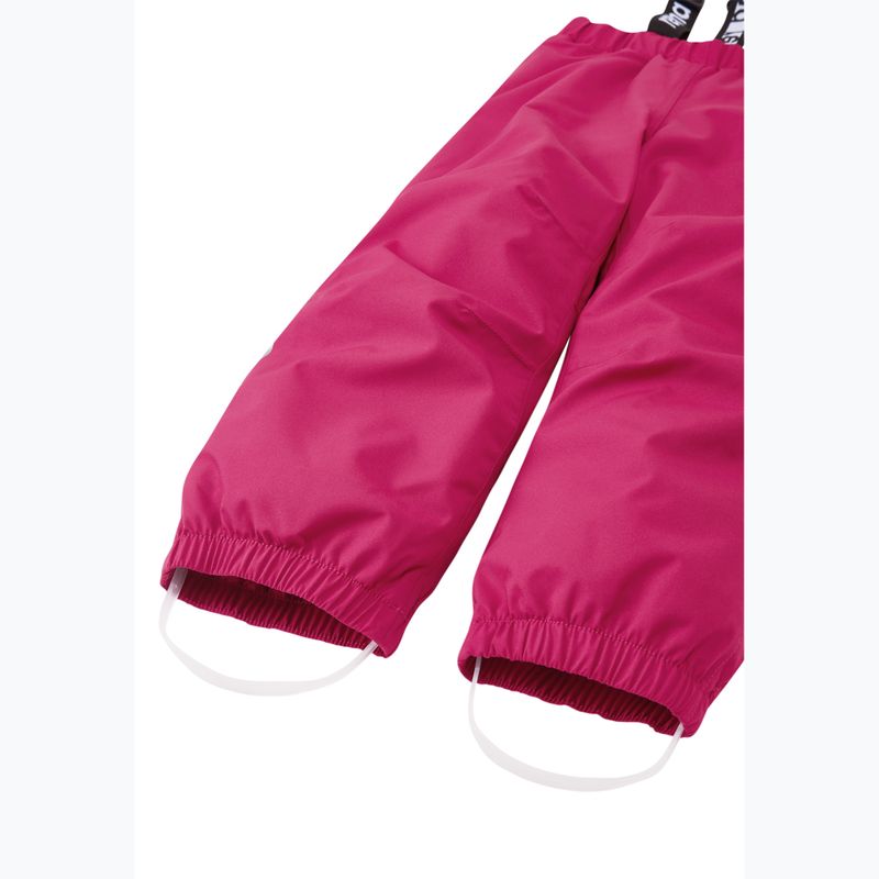 Pantaloni da sci per bambini Reima Leikisti rosa lampone 4