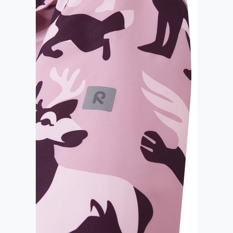 Tuta per bambini Reima Kurikka grigio profondo rosa 7