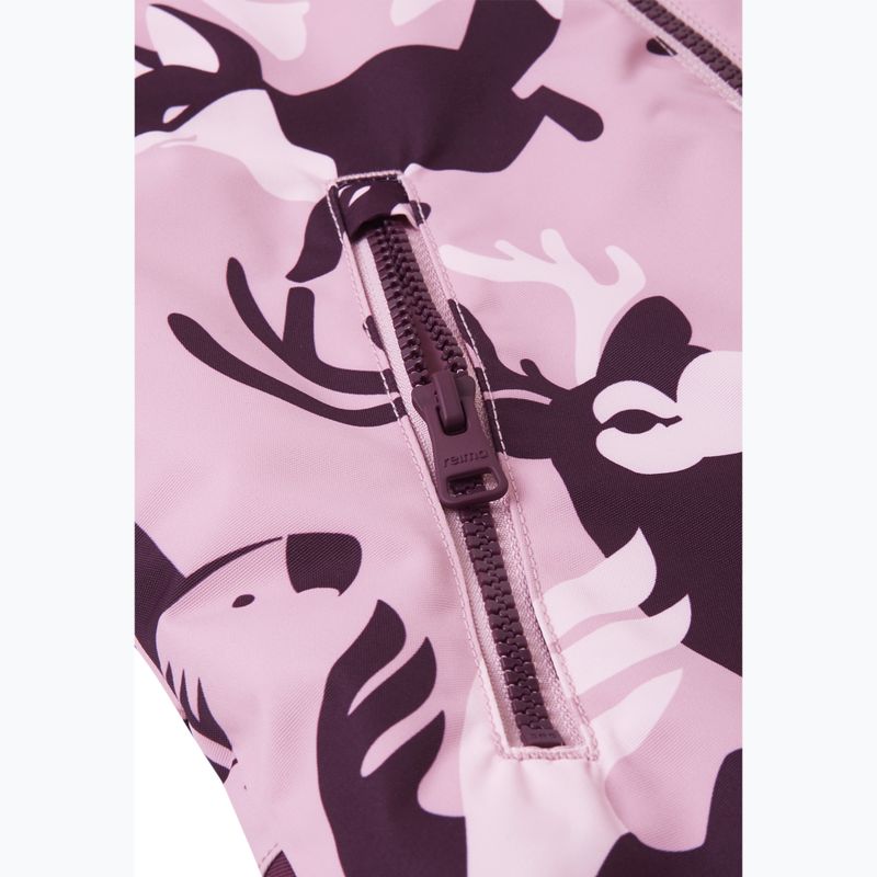 Tuta per bambini Reima Kurikka grigio profondo rosa 8