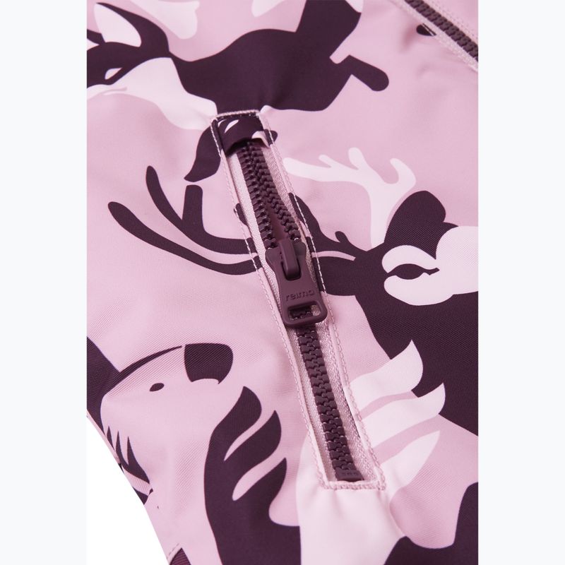 Tuta per bambini Reima Kurikka grigio profondo rosa 9
