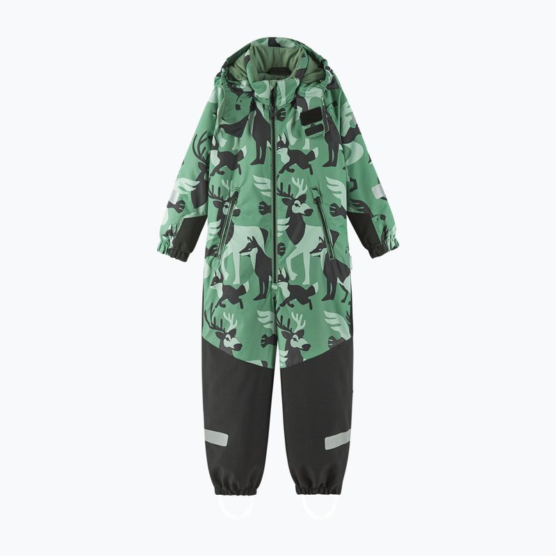 Tuta per bambini Reima Kurikka verde profondo argilla 2