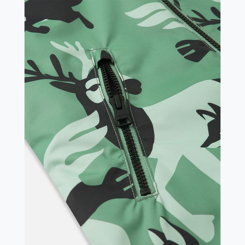 Tuta per bambini Reima Kurikka verde profondo argilla 8