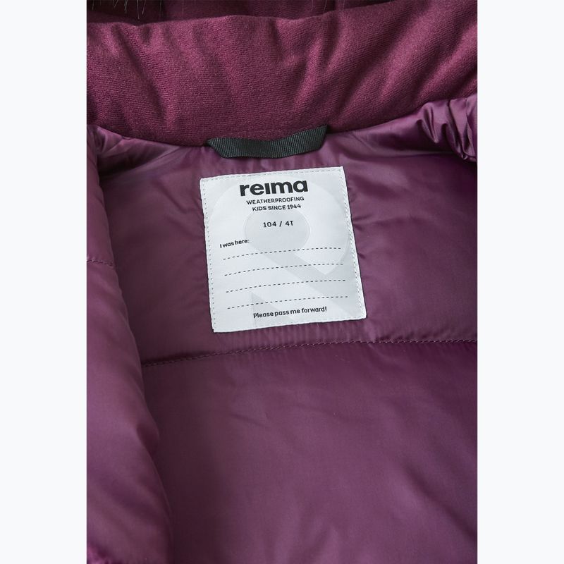 Tuta per bambini Reima Kipina deeper deep purple 8