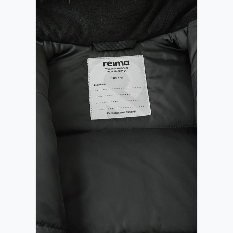 Tuta per bambini Reima Kipina deeper soft black 7