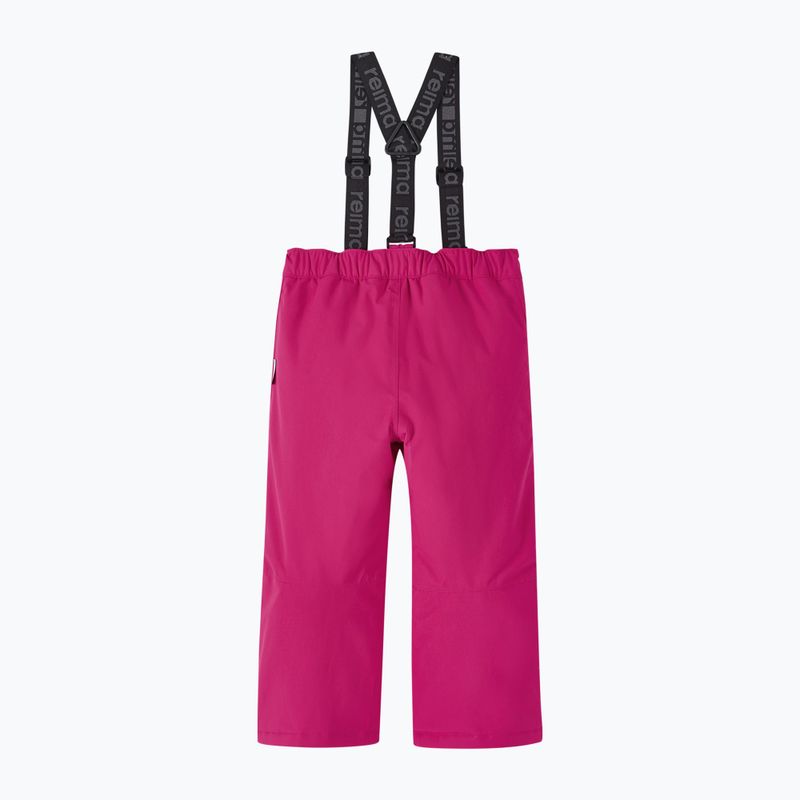 Pantaloni da sci per bambini Reima Loikin rosy berry 2