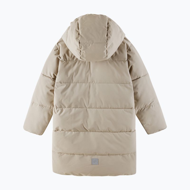 Cappotto invernale per bambini Reima Vaanila beige terroso 2