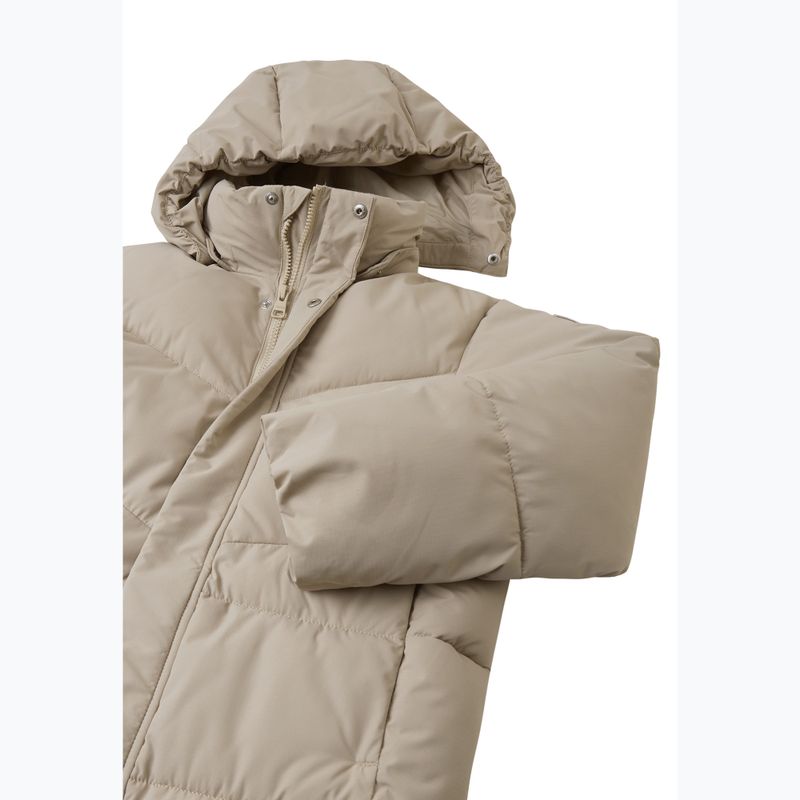 Cappotto invernale per bambini Reima Vaanila beige terroso 4