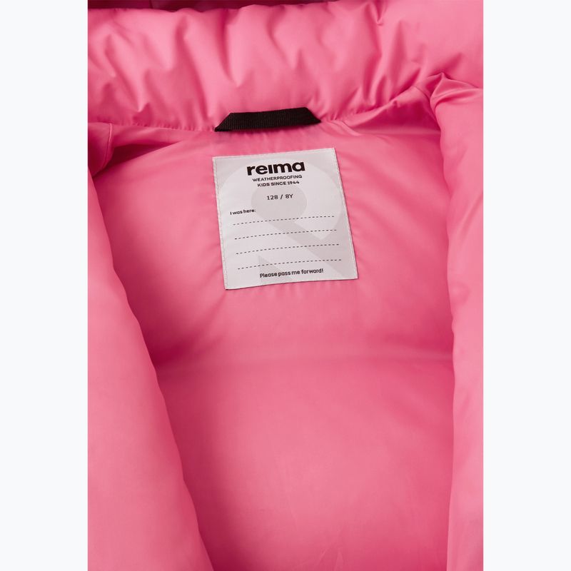 Giacca a piumino per bambini Reima Paimio soft coral 6