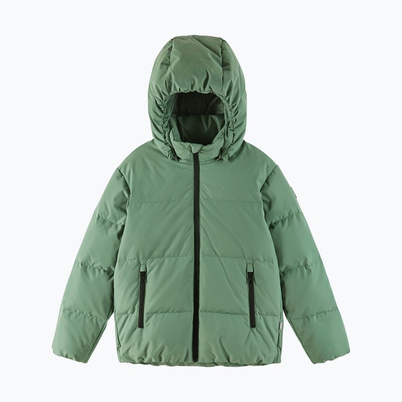 Giacca a piumino per bambini Reima Paimio green clay