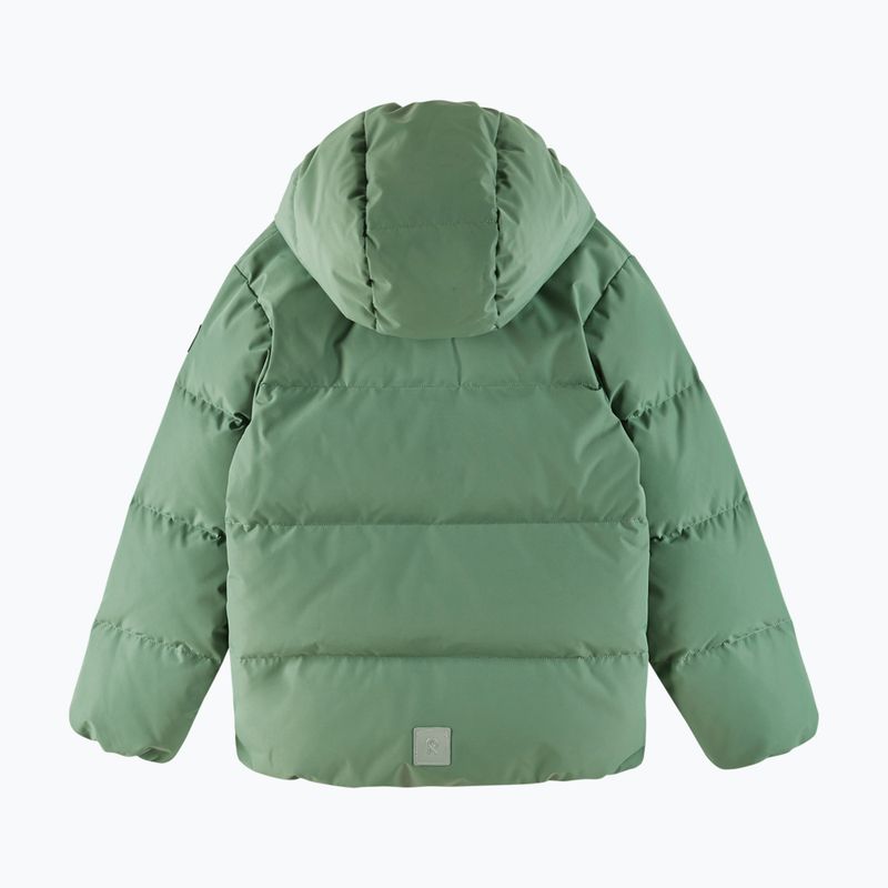 Giacca a piumino per bambini Reima Paimio green clay 3