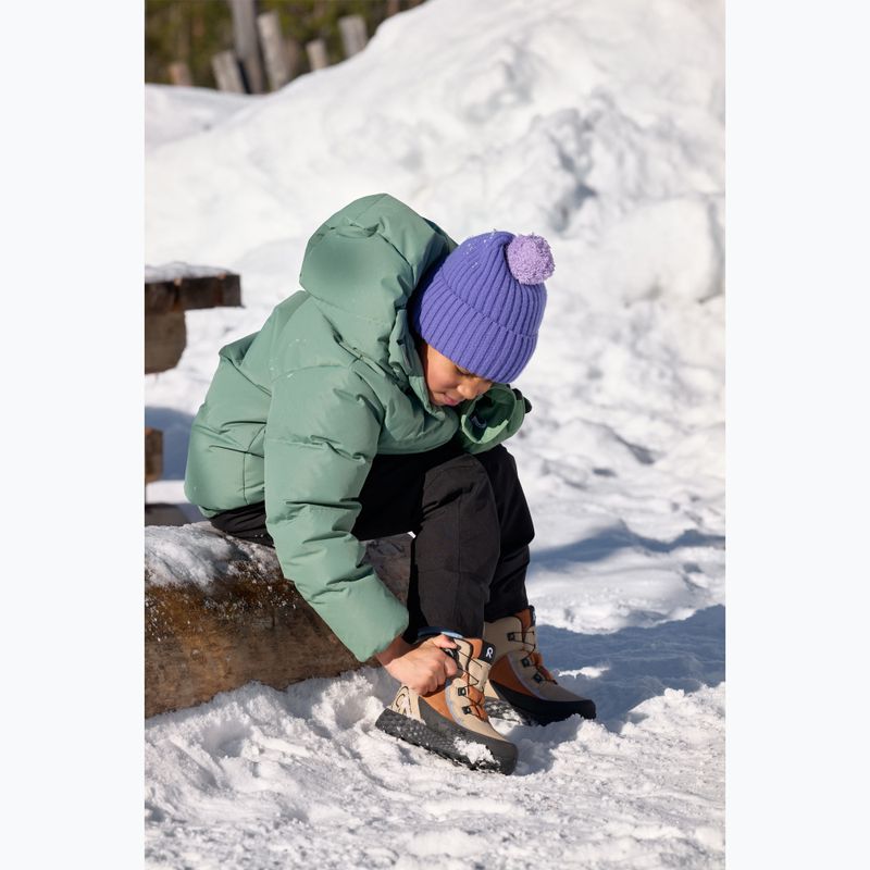 Giacca a piumino per bambini Reima Paimio green clay 12