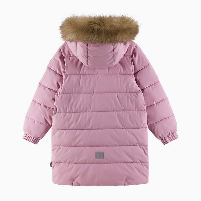 Giacca a piumino per bambini Reima Luvia grigio rosa 3