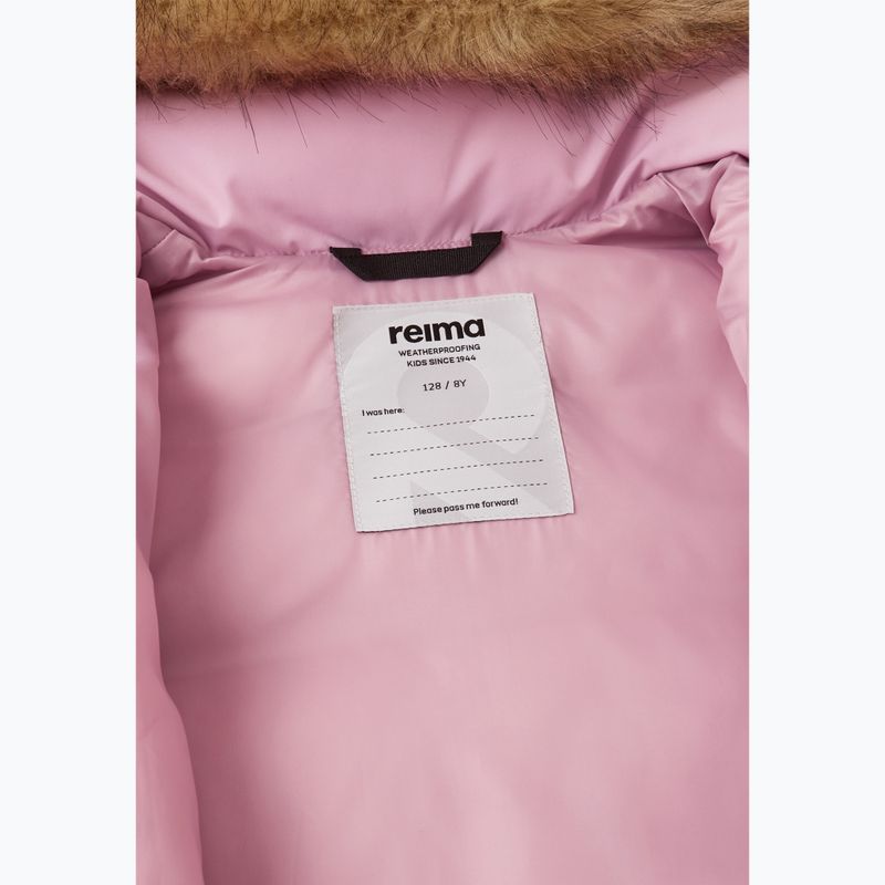 Giacca imbottita per bambini Reima Luvia grigio rosa 6